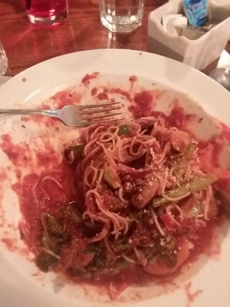Spaghetti with Meatballs and Vegetables